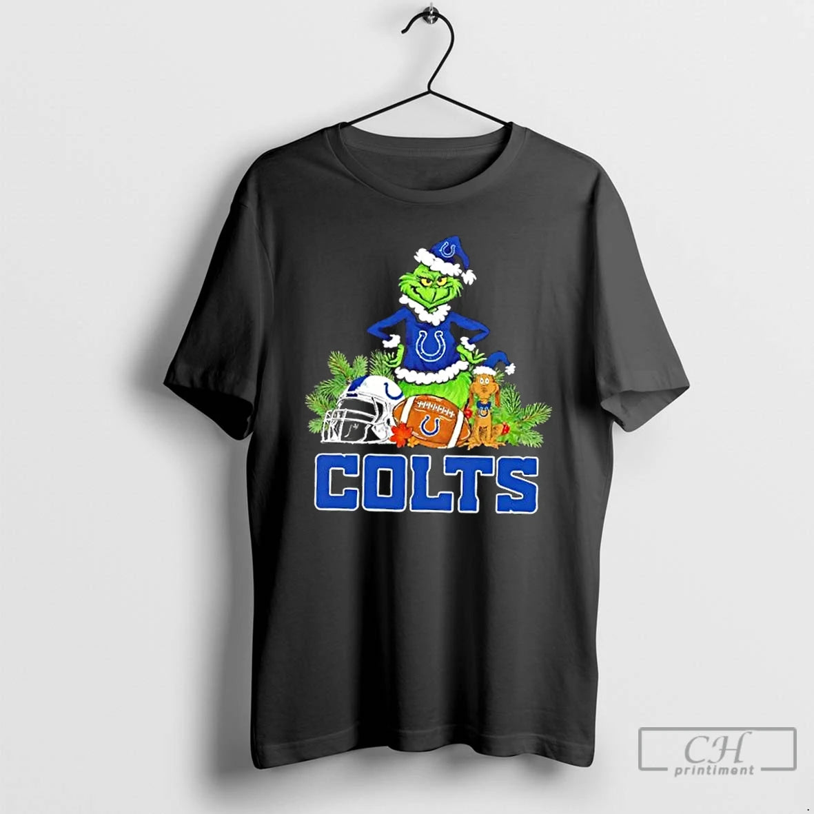 Classic Indianapolis Colts Football X Grinch Merry Christmas Graphic T-Shirts, Hoodie, Sweatshirt | InkRitualCo.com