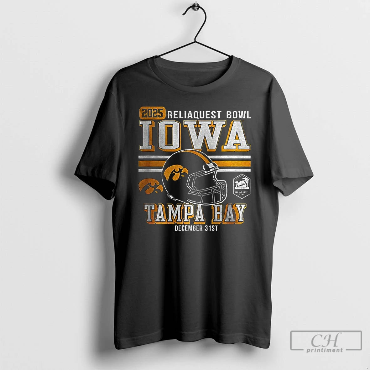 Classic Iowa Hawkeyes Football Reliaquest Bowl 2025 Tampa Bay December 31st T-Shirts, Hoodie, Sweatshirt | InkRitualCo.com