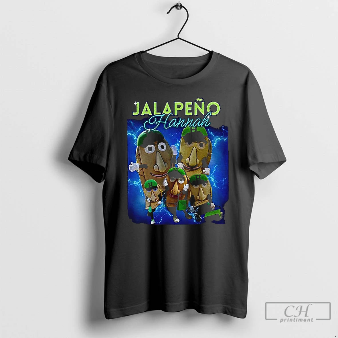 Classic Jalapeno Hannah Meme Lightning Graphic T-Shirts, Hoodie, Sweatshirt | InkRitualCo.com