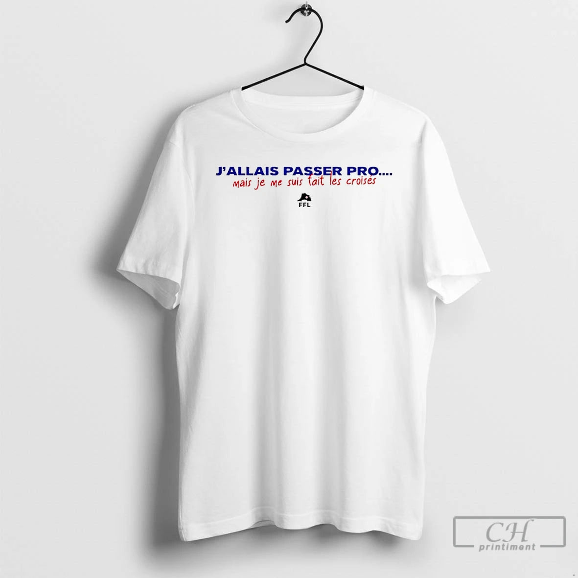 Classic Jallais Passer Pro Mais Je Me Suis Fait Les Croises T-Shirts, Hoodie, Sweatshirt | InkRitualCo.com