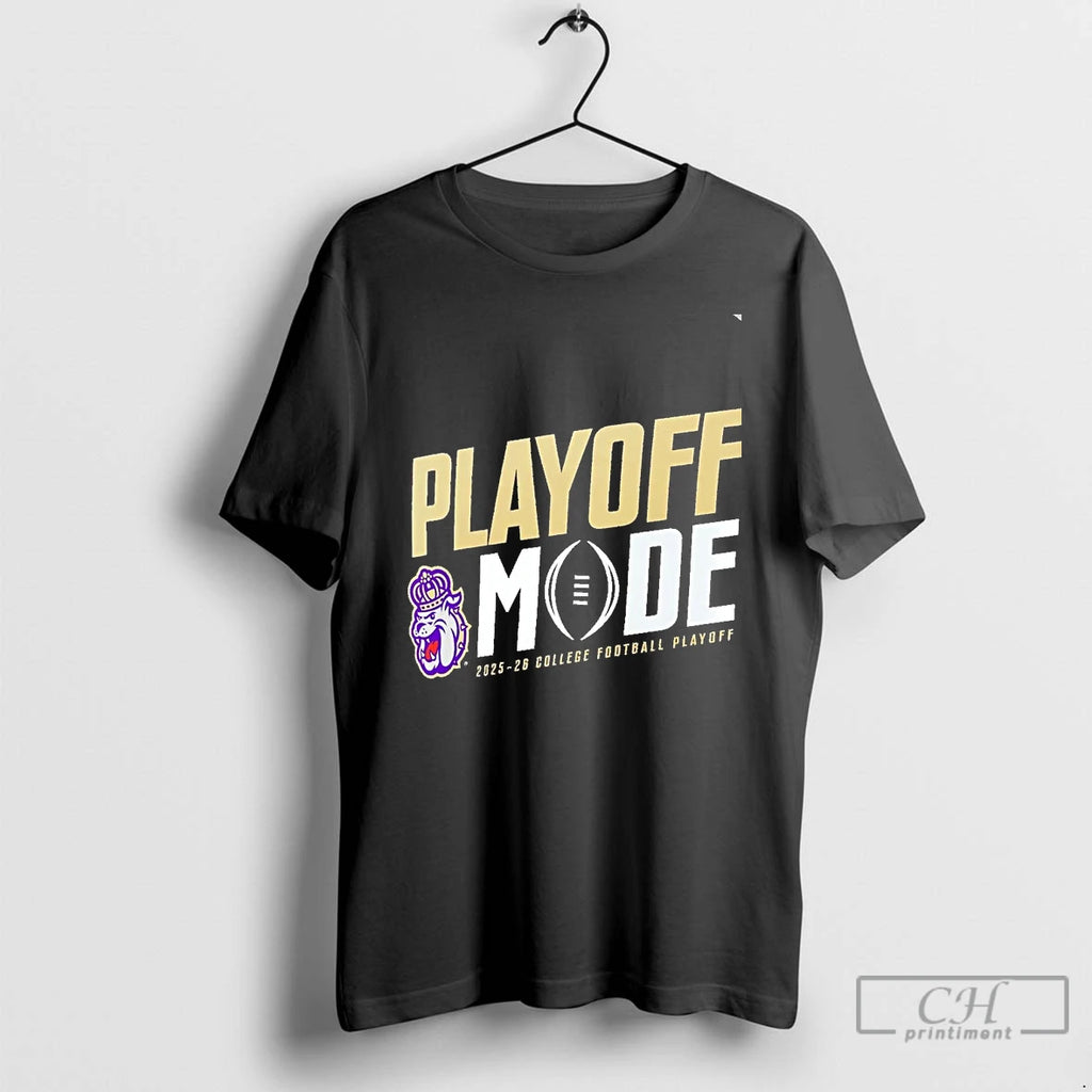 Classic James Madison Dukes Playoff Mode 2025 26 College Football Playoff Chriast T Shirts Sweater Hoodie, Sweatshirt