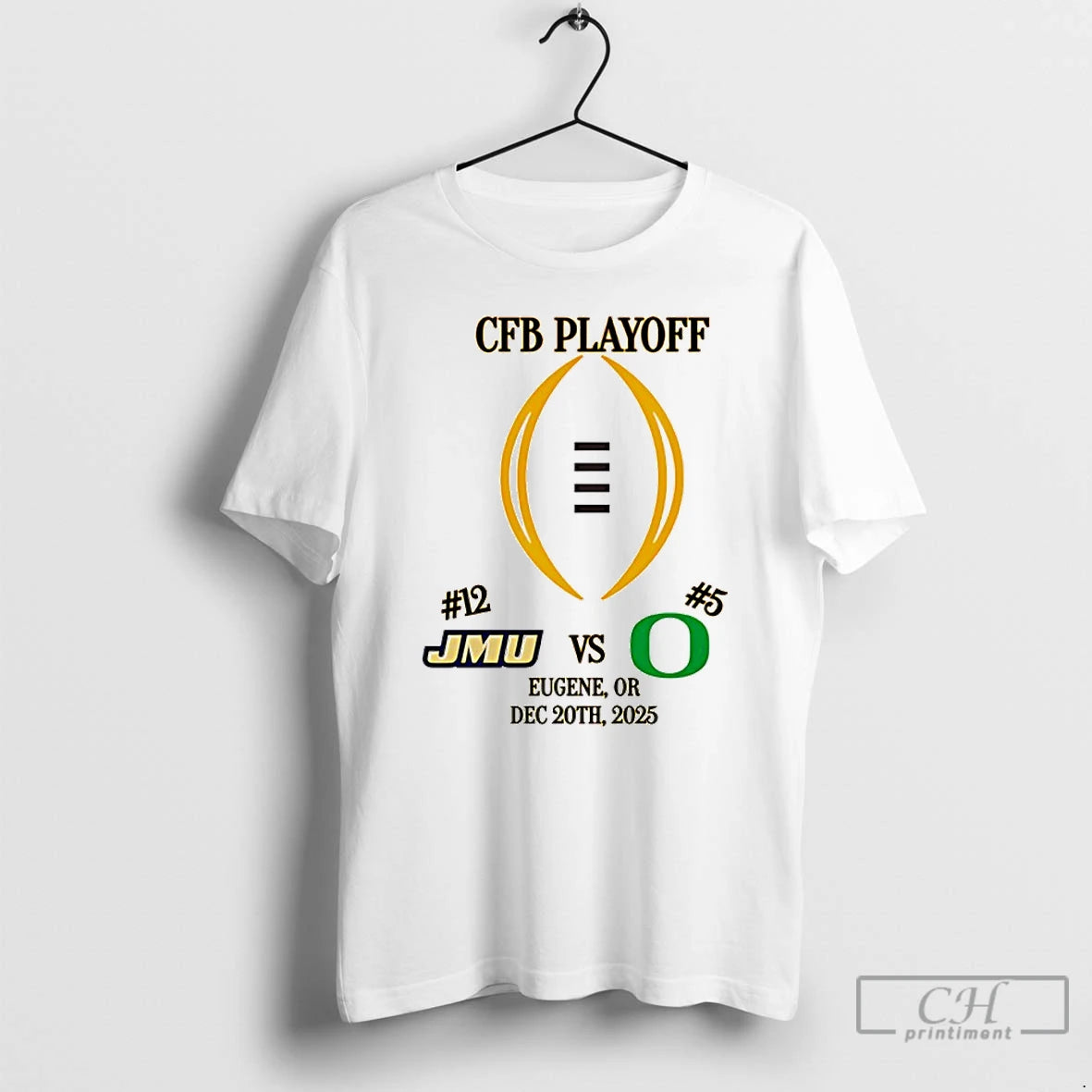 Classic James Madison Vs Oregon 2025 Cfp First Rd Playoff Game 4 T Shirts Sweater Hoodie, Sweatshirt | InkRitualCo.com