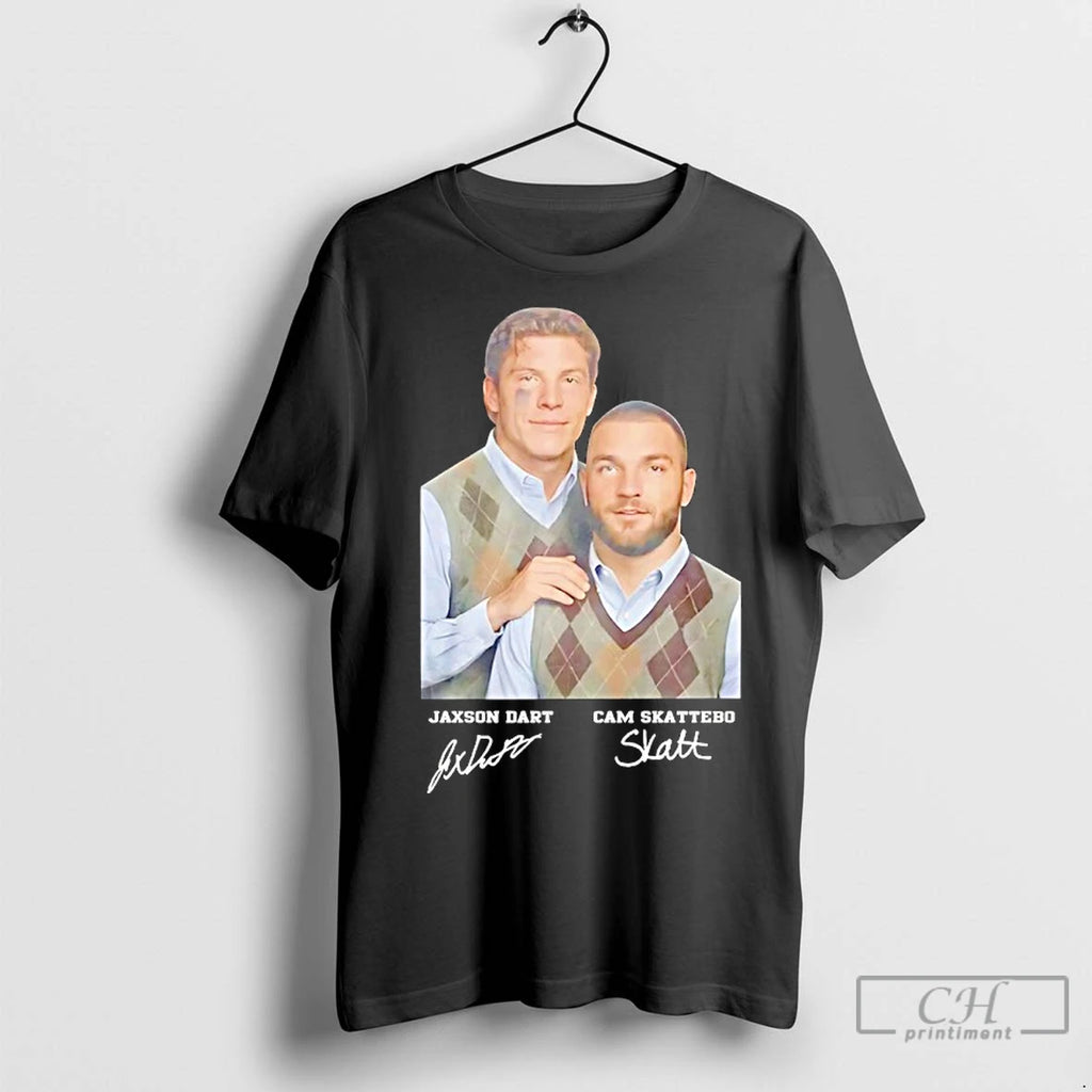 Classic Jaxson Dart And Cam Skattebo Step Brothers Signature T-Shirts, Hoodie, Sweatshirt | InkRitualCo.com