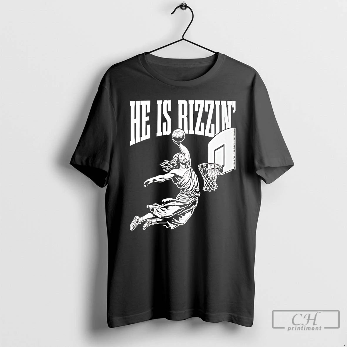 Classic Jesus Has Rizzen Basketball T-Shirts, Hoodie, Sweatshirt | InkRitualCo.com
