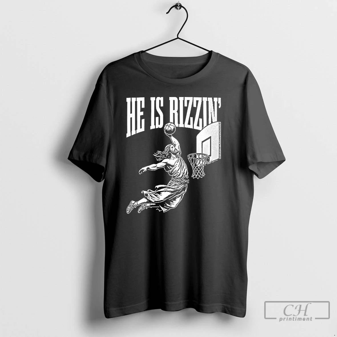 Classic Jesus Has Rizzen Dunk Basketball T-Shirts, Hoodie, Sweatshirt | InkRitualCo.com