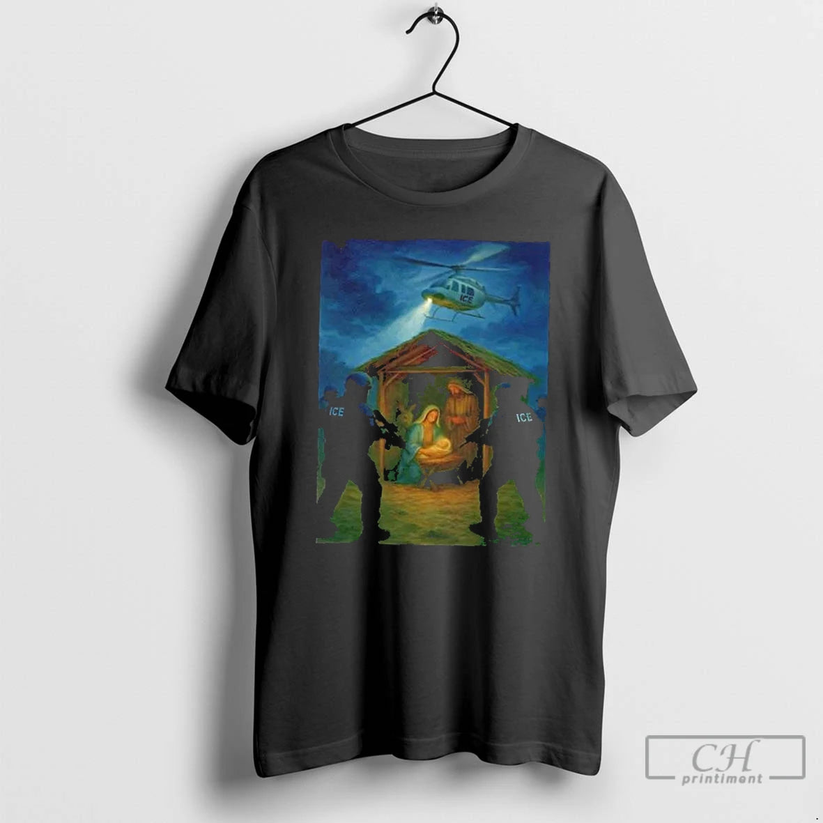Classic Jesus Vs Ice Graphic T-Shirts, Hoodie, Sweatshirt | InkRitualCo.com