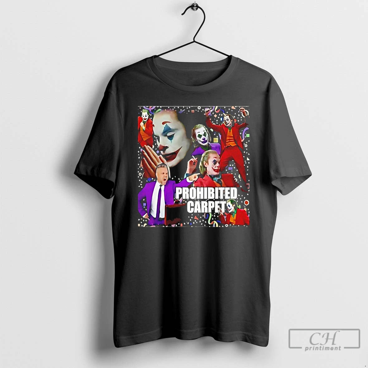 Classic Joker Prohibited Carpet Graphic T-Shirts, Hoodie, Sweatshirt | InkRitualCo.com