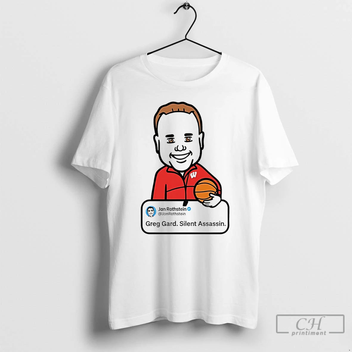 Classic Jon Rothstein Greg Gard Silent Assassin T-Shirts, Hoodie, Sweatshirt | InkRitualCo.com