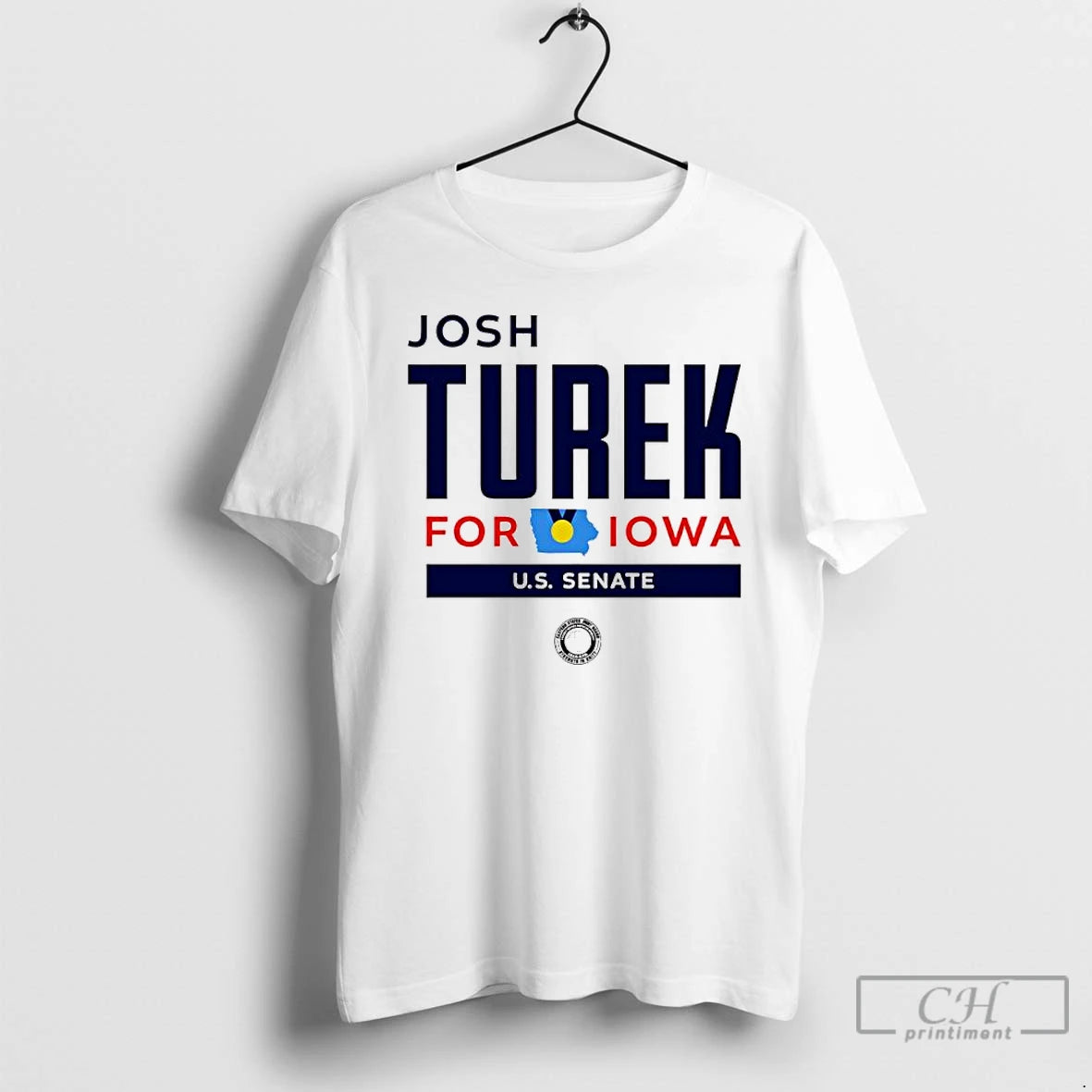 Classic Josh Turek For Iowa Square Logo T-Shirts, Hoodie, Sweatshirt | InkRitualCo.com
