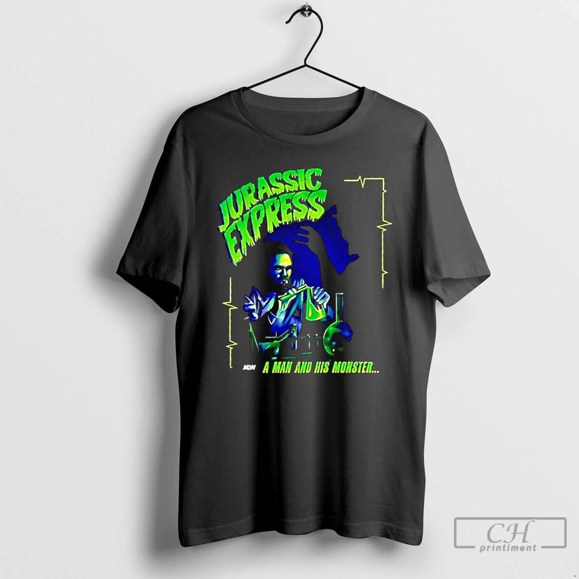 Classic Jurassic Express A Man And His Monster T Shirts Hoodie, Sweatshirt | InkRitualCo.com