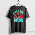 Classic Just A Girl Who Loves Ducks Sunset T-Shirts, Hoodie, Sweatshirt | InkRitualCo.com
