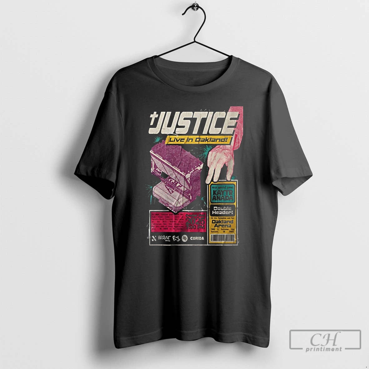 Classic Justice Oct 22 2025 Oakland Arena In Oakland Ca T Shirts Hoodie, Sweatshirt | InkRitualCo.com