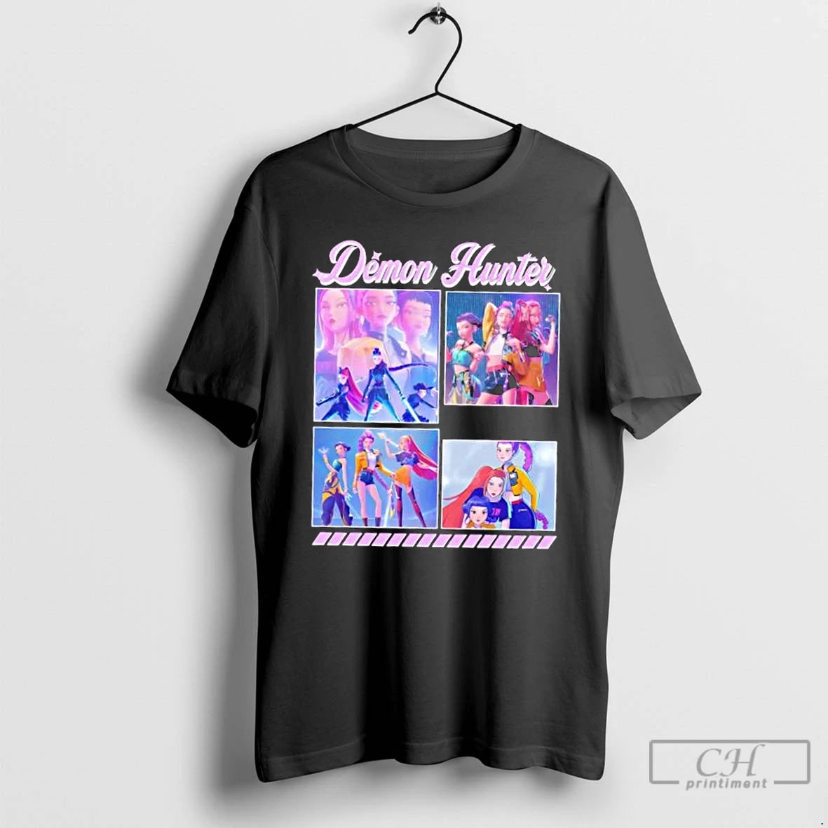 Classic K Pop Demon Hunter Anime Graphic T-Shirts, Hoodie, Sweatshirt | InkRitualCo.com