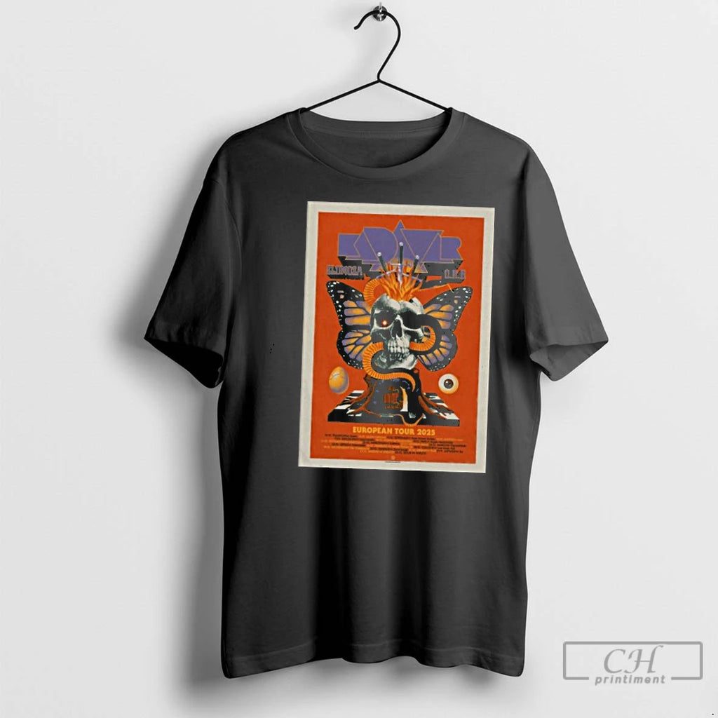 Classic Kadavar Slomosa O R B Tour European 2025 T-Shirts, Hoodie, Sweatshirt | InkRitualCo.com
