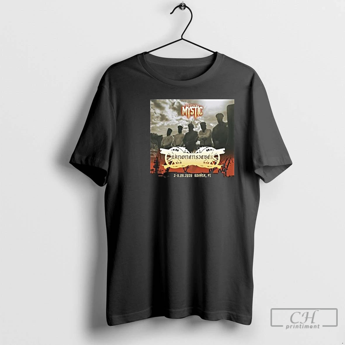 Classic Kanonenfieber June 3 6 2026 Gdansk Event Circle Black T-Shirts, Hoodie, Sweatshirt | InkRitualCo.com