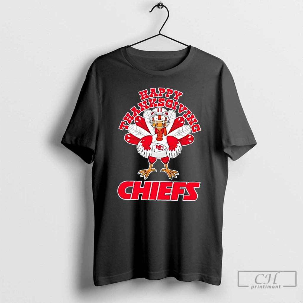 Classic Kansas City Chiefs X Turkey Happy Thanksgiving Graphic T-Shirts, Hoodie, Sweatshirt | InkRitualCo.com