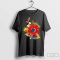 Classic Kansas Jayhawks Football X Sunflower Floral T-Shirts, Hoodie, Sweatshirt | InkRitualCo.com
