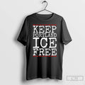 Classic Keep Portland Ice Free Abolish Ice Anti Fascist Long Sleve T Shirts Hoodie, Sweatshirt | InkRitualCo.com