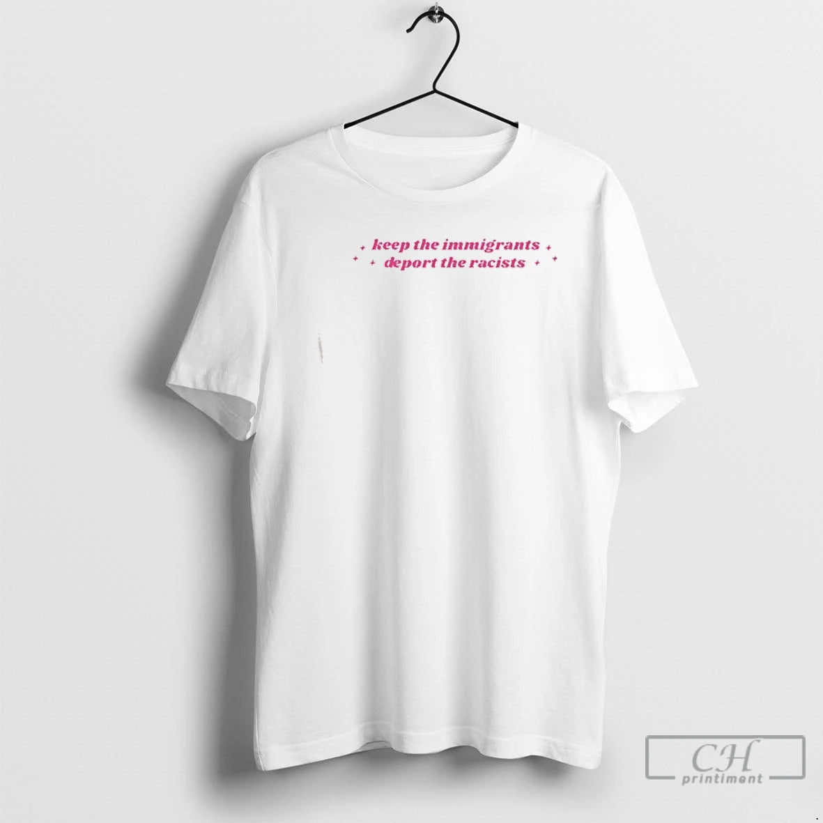 Classic Keep The Immigrants Deport The Racists Quote T-Shirts, Hoodie, Sweatshirt | InkRitualCo.com