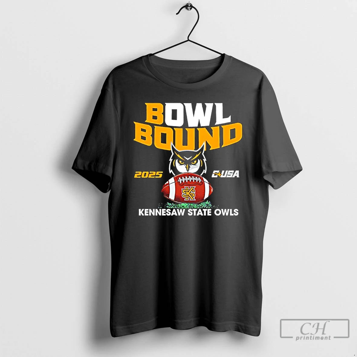 Classic Kennesaw State Owls 2025 Bowl Bound C Usa T-Shirts, Hoodie, Sweatshirt | InkRitualCo.com