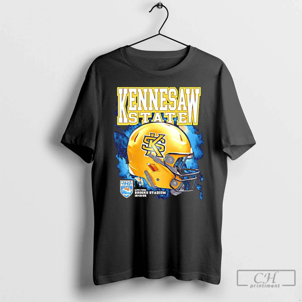 Classic Kennesaw State Owls Ksu Myrtle Beach Bowl 2025 Helmet T-Shirts, Hoodie, Sweatshirt | InkRitualCo.com