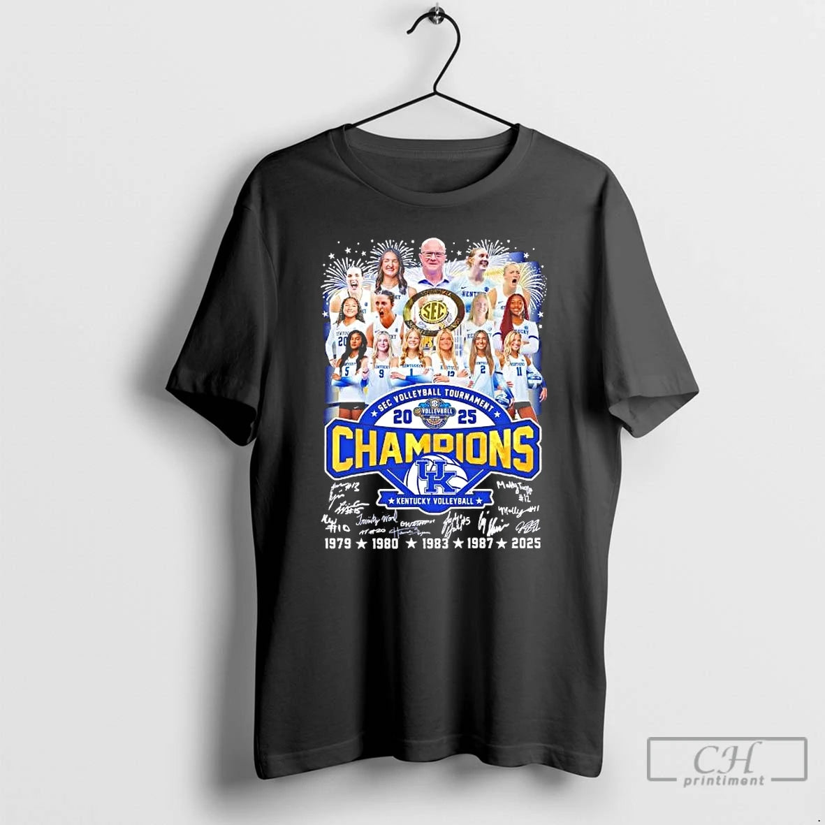 Classic Kentucky Wildcats 2025 Sec 5x Volleyball Tournament Champions T-Shirts, Hoodie, Sweatshirt | InkRitualCo.com