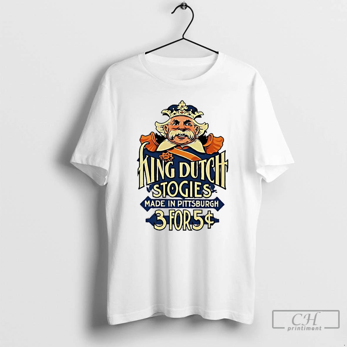 Classic King Dutch Stogies Made In Pittsburgh T-Shirts, Hoodie, Sweatshirt | InkRitualCo.com