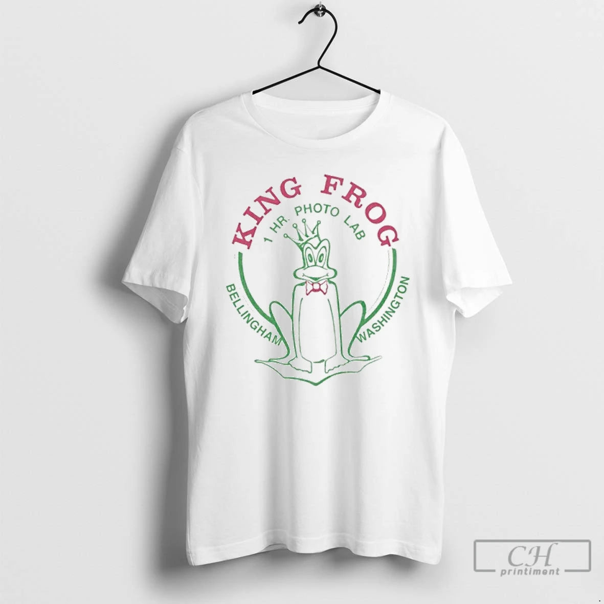 Classic King Frog 1 Hour Photo Lab Bellingham Washington T-Shirts, Hoodie, Sweatshirt | InkRitualCo.com