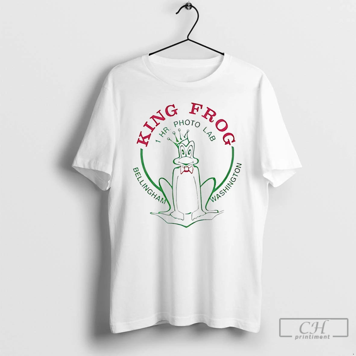 Classic King Frog One Hour Photo Lab Bellingham T-Shirts, Hoodie, Sweatshirt | InkRitualCo.com