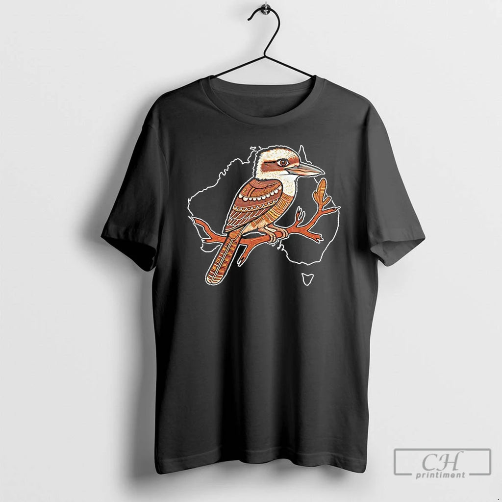 Classic Kookaburra Style Australian Aborigines T Shirts Hoodie, Sweatshirt | InkRitualCo.com