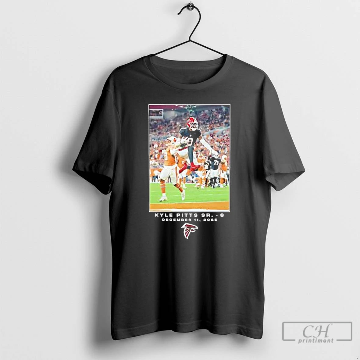 Classic Kyle Pitts Sr Hurdle Moment Atlanta Falcons T-Shirts, Hoodie, Sweatshirt | InkRitualCo.com