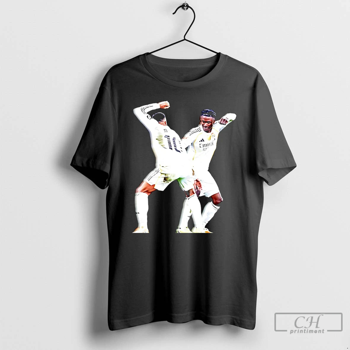 Classic Kylian Mbappe And Eduardo Camavinga Real Madrid 2025 Graphic Christmas T-Shirts, Hoodie, Sweatshirt | InkRitualCo.com