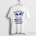 Classic La Dodgers Back To Back Jacks World Series Champs 2024 25 T Shirts Sweater Hoodie, Sweatshirt | InkRitualCo.com