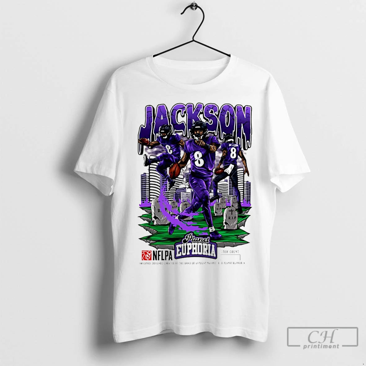 Classic Lamar Jackson Baltimore Ravens Player Comic T-Shirts, Hoodie, Sweatshirt | InkRitualCo.com