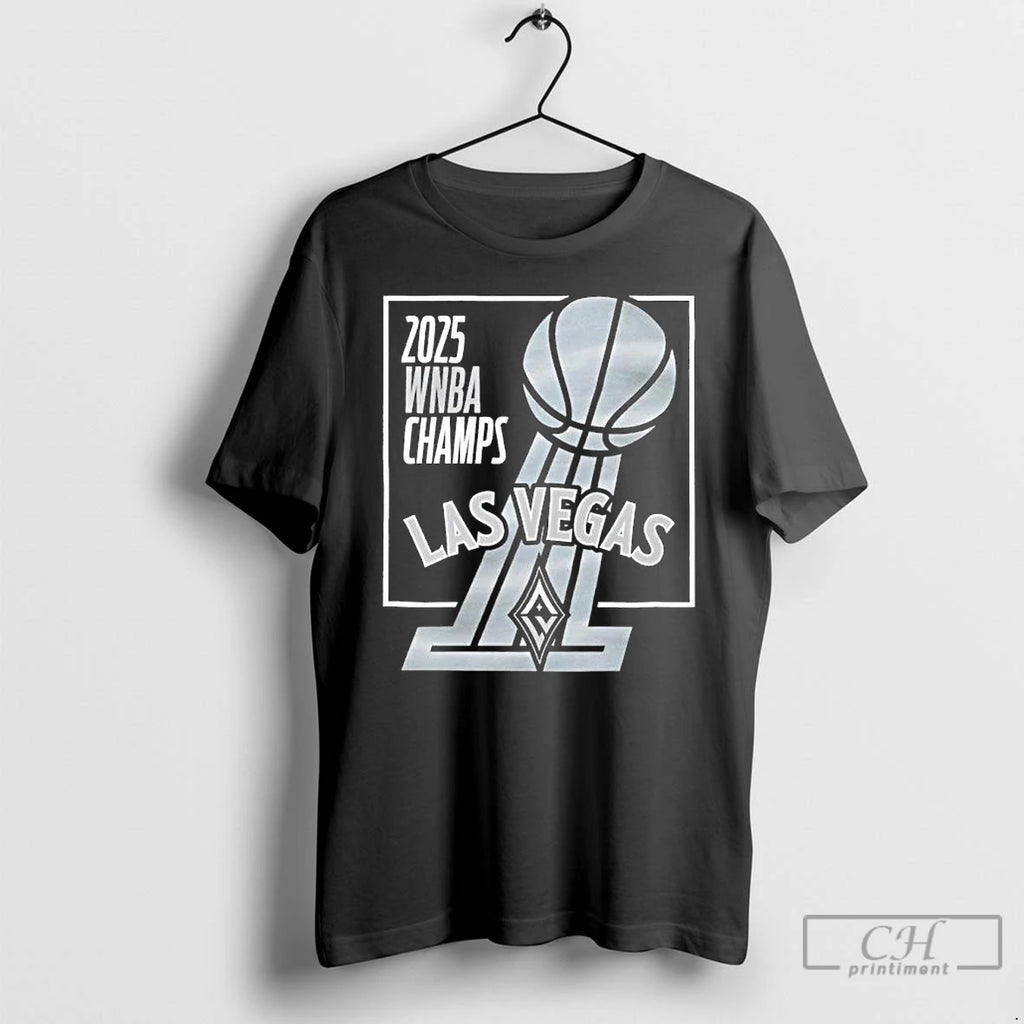 Classic Las Vegas Aces 2025 Wnba Champs Trophy T Shirts Hoodie, Sweatshirt | InkRitualCo.com