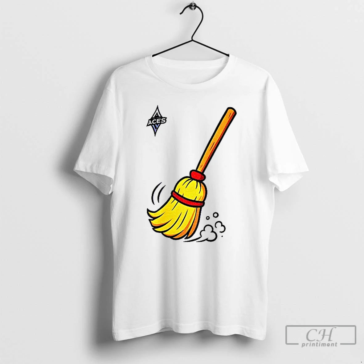 Classic Las Vegas Aces Broom Sweep T Shirts Hoodie, Sweatshirt | InkRitualCo.com