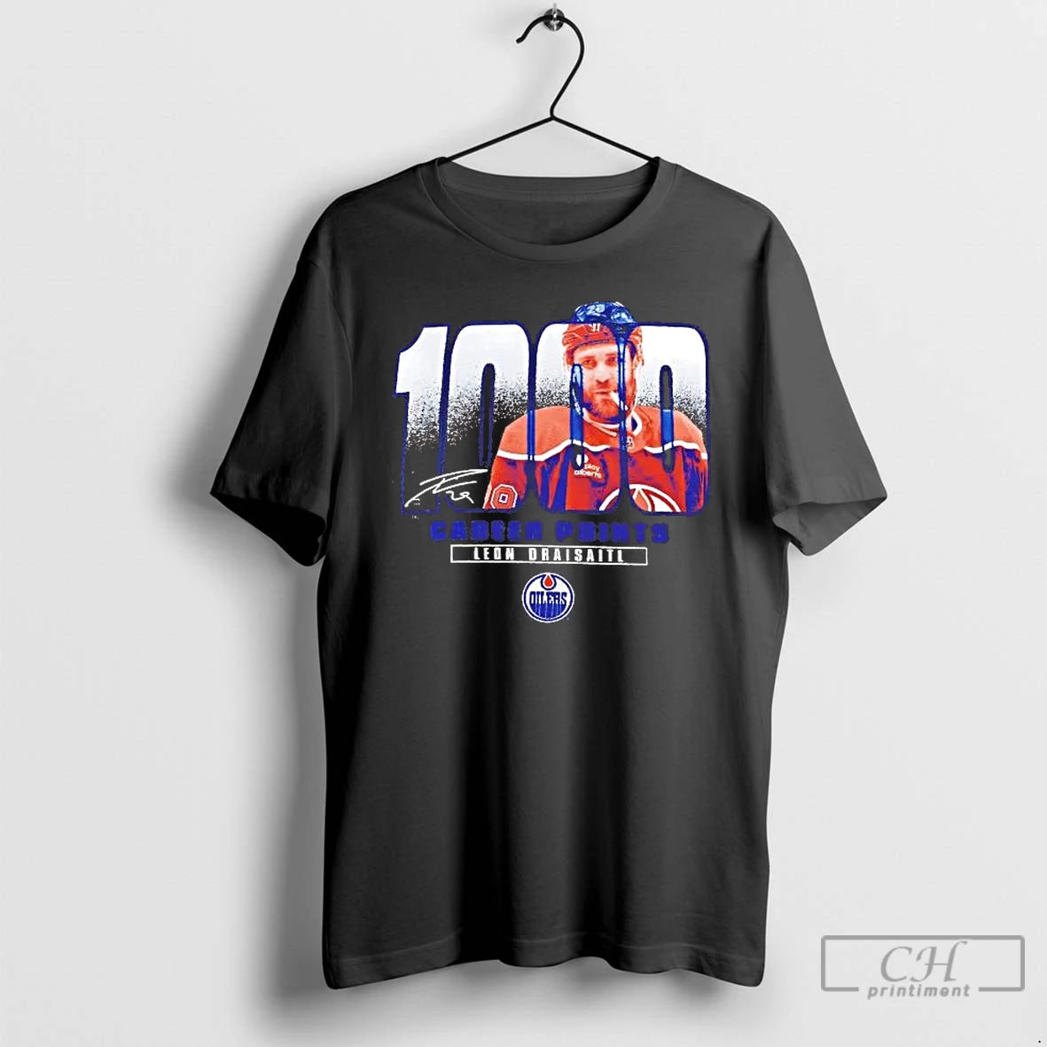 Classic Leon Draisaitl 1000 Career Points Edmonton Oilers T-Shirts, Hoodie, Sweatshirt