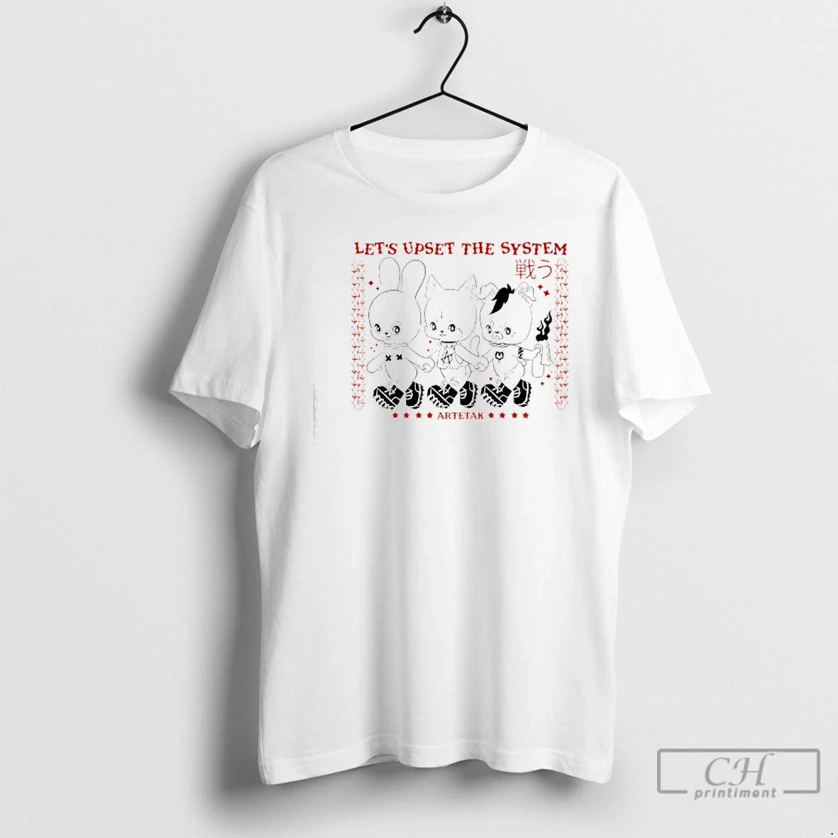 Classic Lets Upset The System Three Anthropomorphic Animal T-Shirts, Hoodie, Sweatshirt | InkRitualCo.com