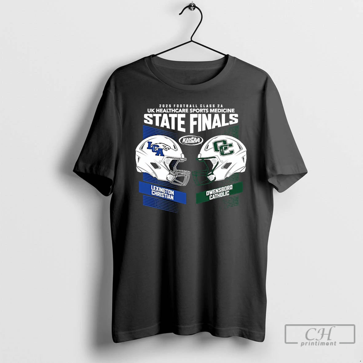 Classic Lexington Christian Vs Owensboro Catholic 2025 Khsaa Football Class 2a Uk Healthcare Sports Medicine T-Shirts,...