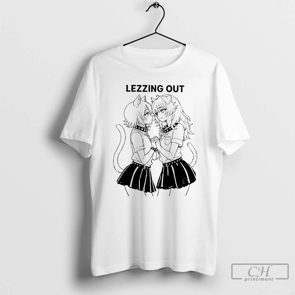 Classic Lezzing Out Lesbian Anime T-Shirts, Hoodie, Sweatshirt | InkRitualCo.com