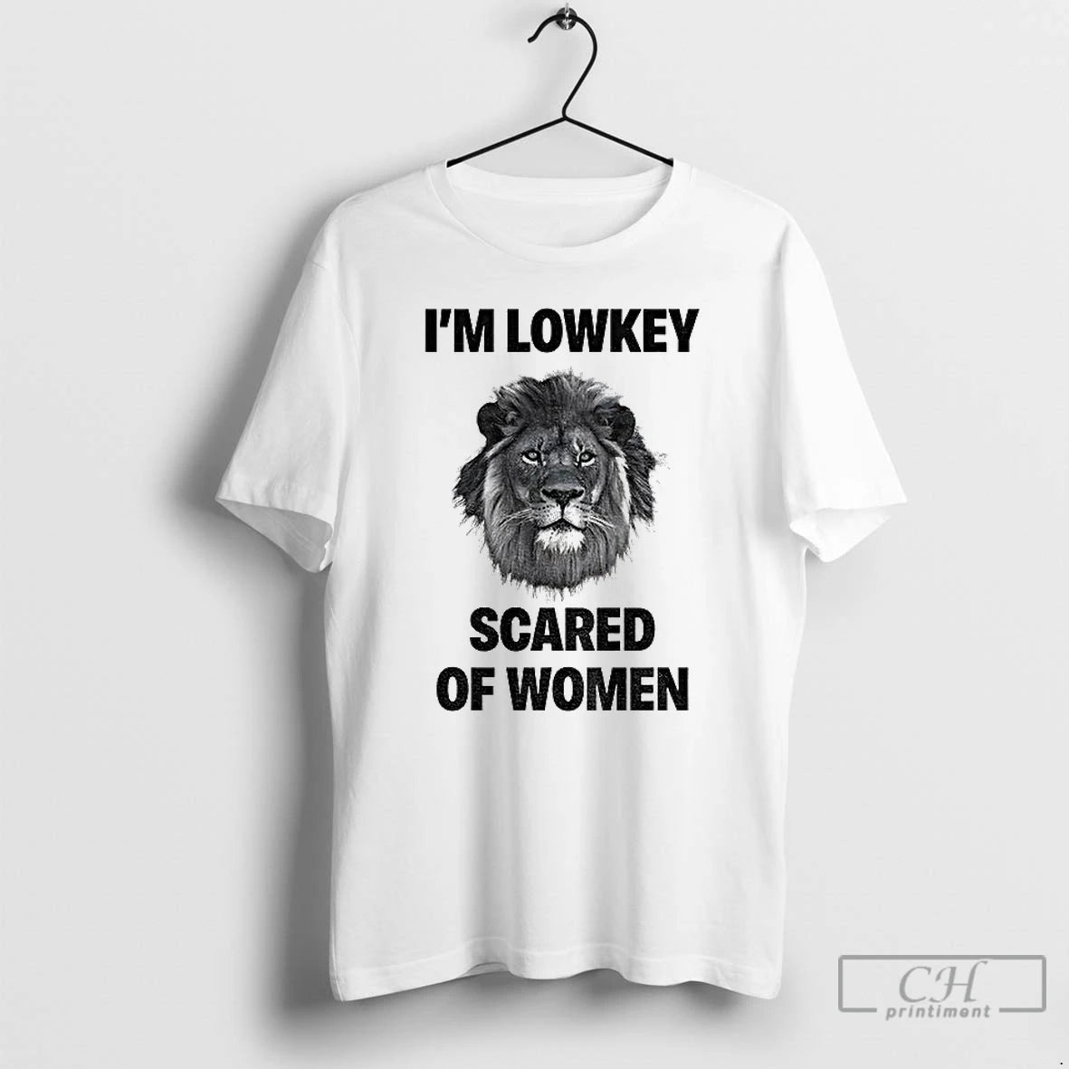 Classic Lion Im Lowkey Scared Of Women T-Shirts, Hoodie, Sweatshirt | InkRitualCo.com