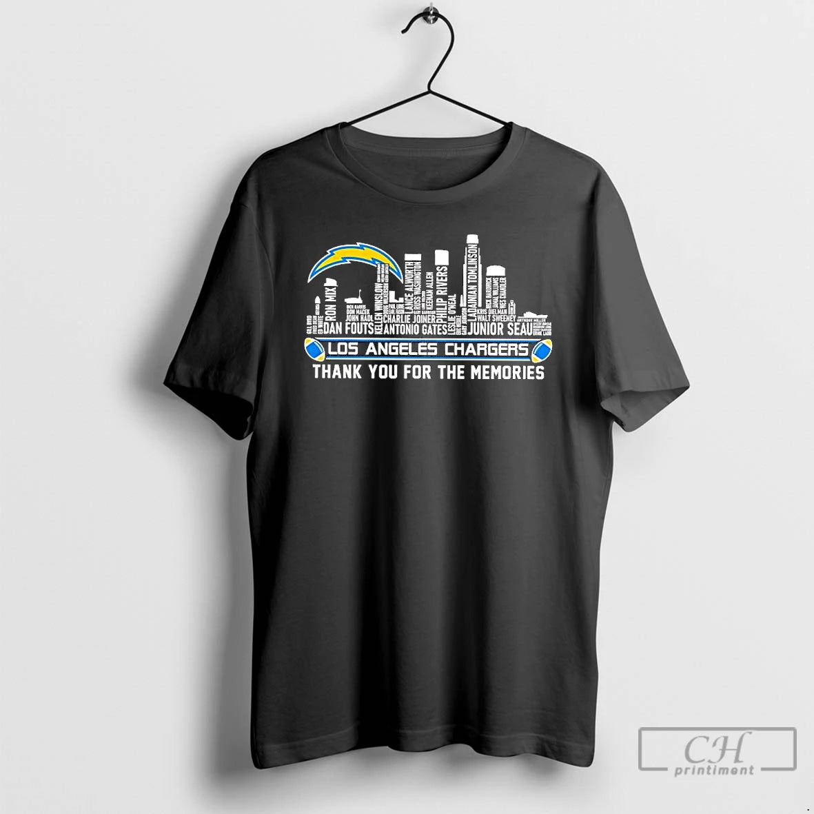 Classic Los Angeles Chargers Football Team List Of Players T-Shirts, Hoodie, Sweatshirt | InkRitualCo.com