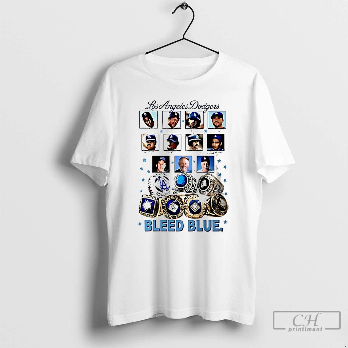 Classic Los Angeles Dodgers Bleed Blue Rings T Shirts Hoodie, Sweatshirt | InkRitualCo.com