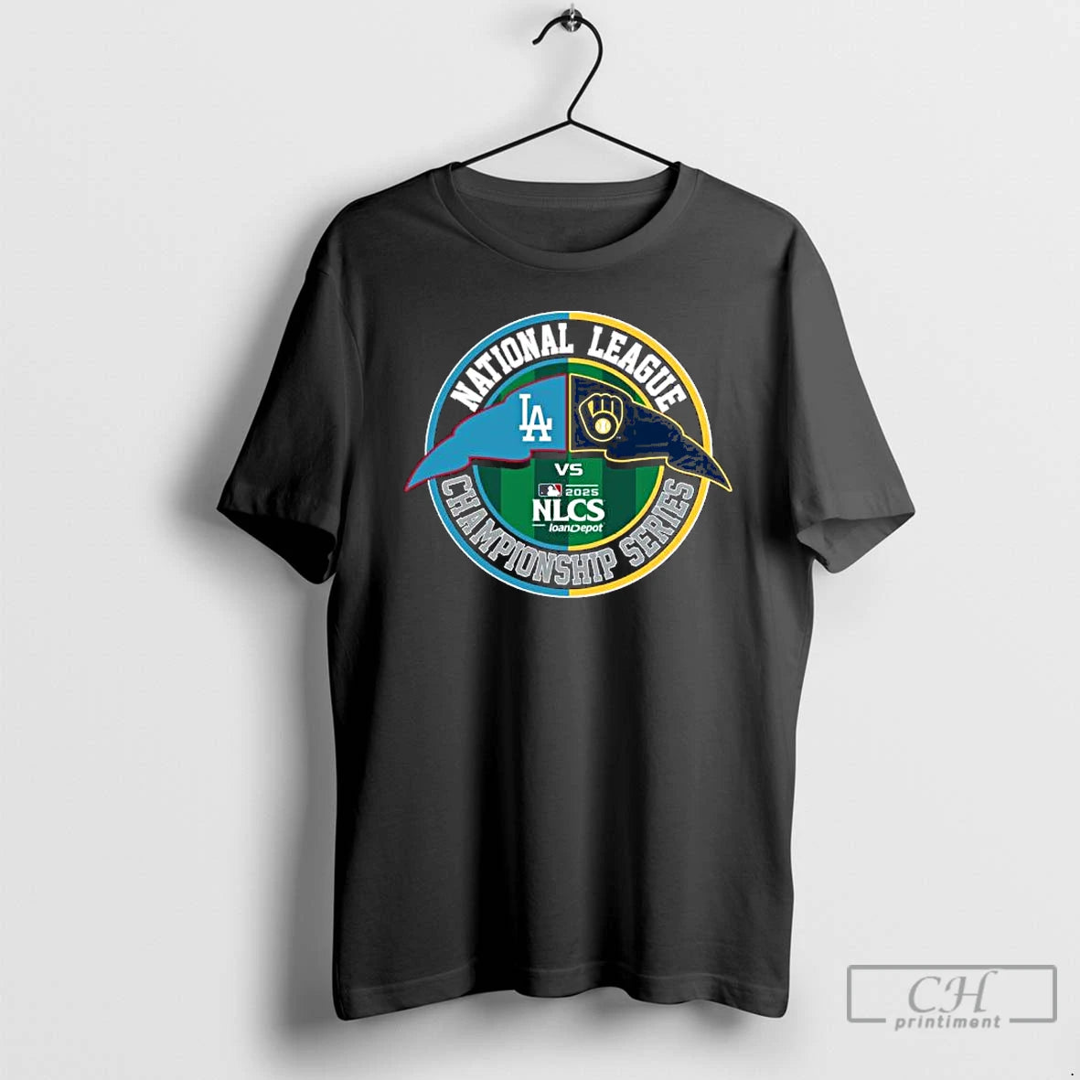 Classic Los Angeles Dodgers Vs Milwaukee Brewers 2025 Nlcs Championship Game T Shirts Hoodie, Sweatshirt | InkRitualCo.com
