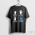 Classic Los Angeles Dodgers Nothing Beats Rock Beats Scissors Paper Beats Rock Scissors Beats Paper T-Shirts, Hoodie,...