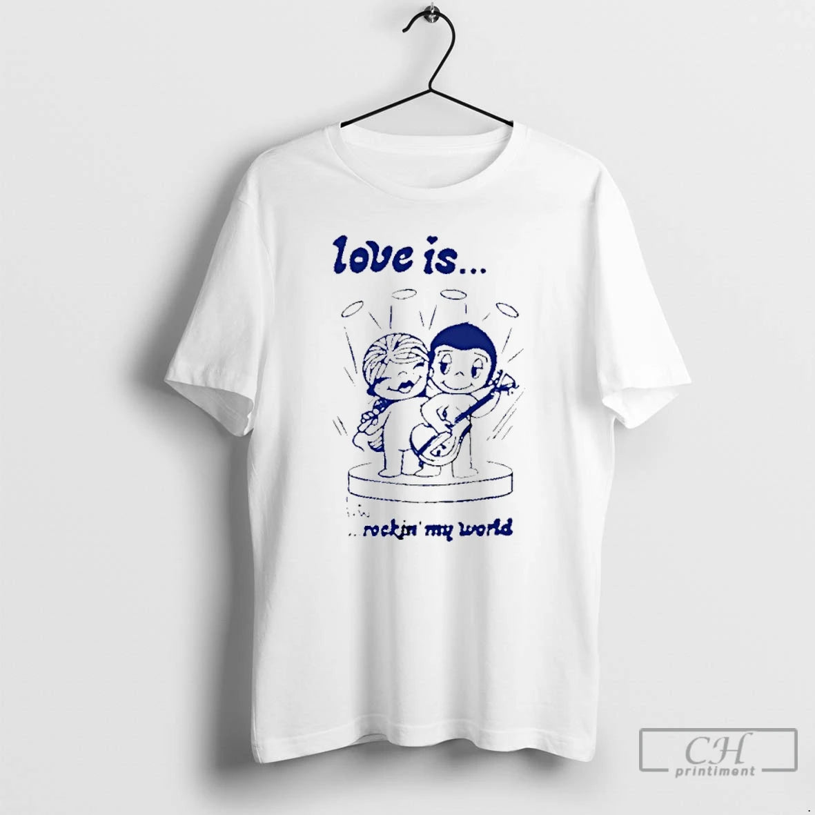 Classic Love Is Rockin My World T-Shirts, Hoodie, Sweatshirt | InkRitualCo.com