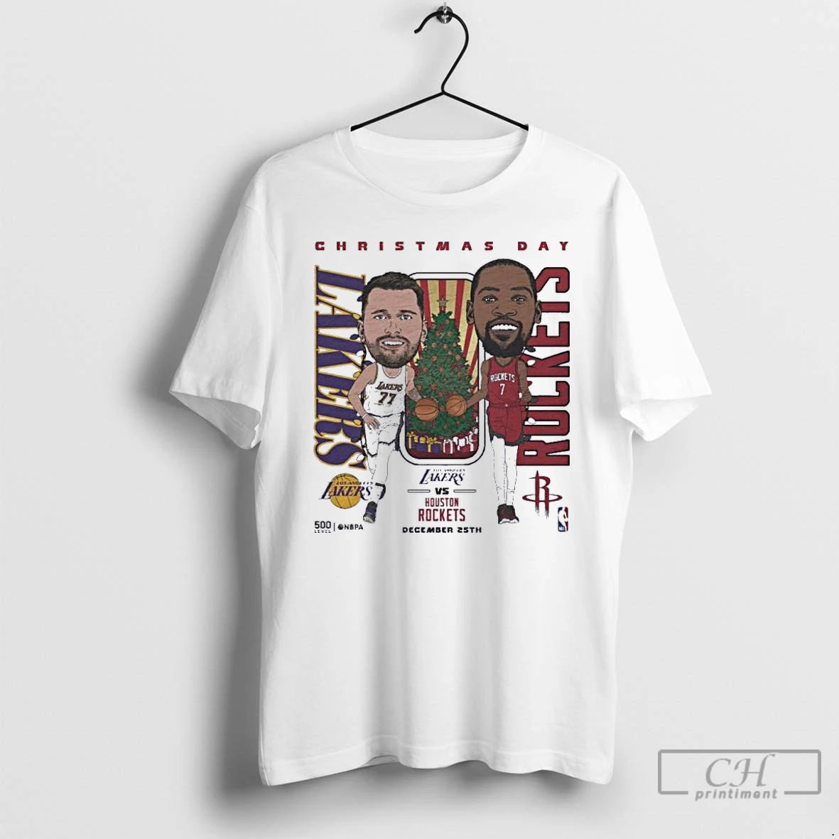 Classic Luka Doncic Vs Kevin Durant 2025 Nba Christmas Day Match Up T Shirts Sweater Hoodie, Sweatshirt | InkRitualCo.com