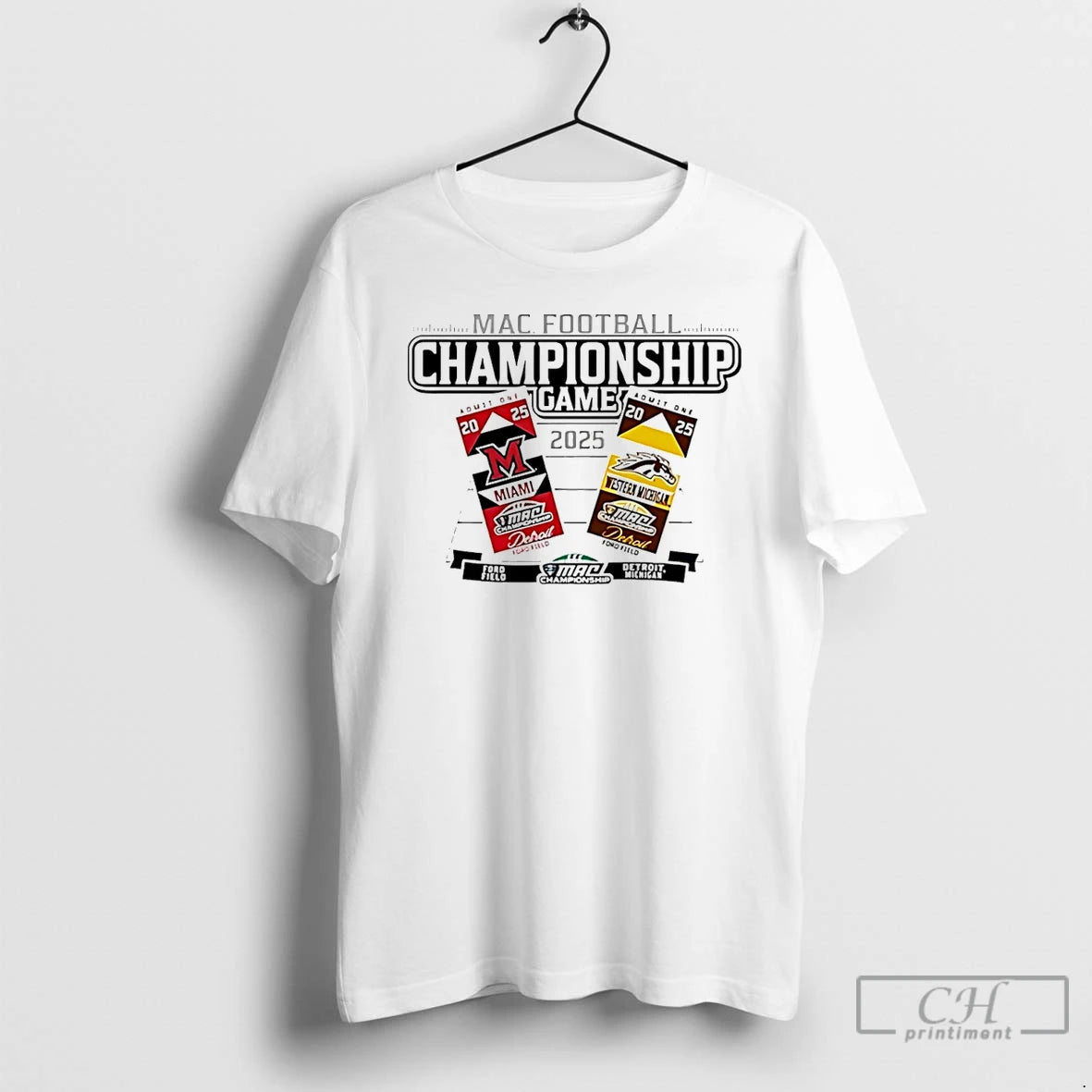 Classic Mac Football Championship 2025 Miami Redhawks Vs Western Michigan T-Shirts, Hoodie, Sweatshirt | InkRitualCo.com