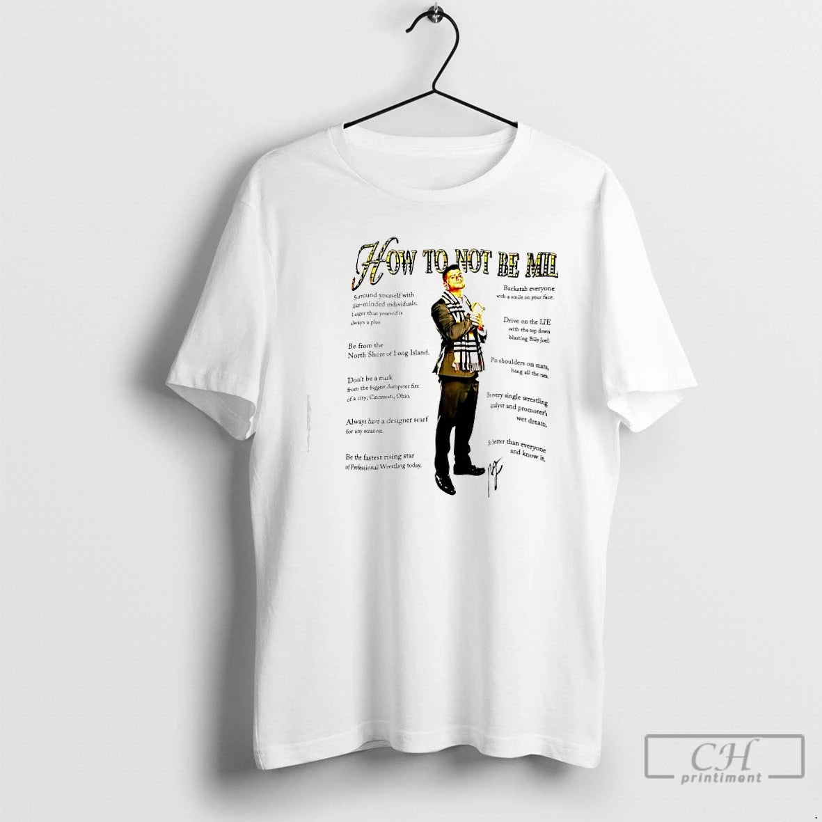 Classic Mjf Maxwell Jacob Friedman How To Not Be Mil T-Shirts, Hoodie, Sweatshirt | InkRitualCo.com