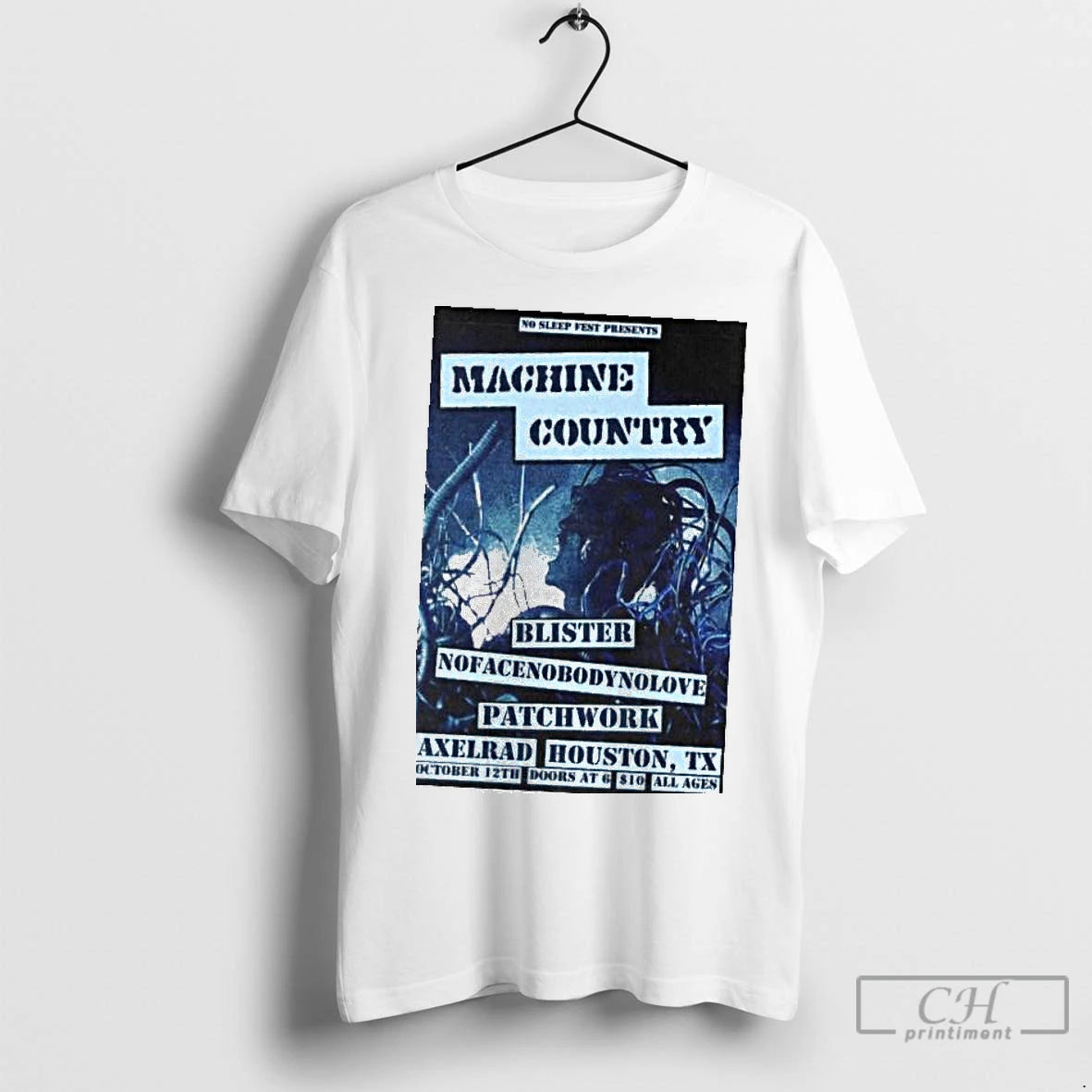 Classic Machine Country Houston Tx October 12 2025 Concert T-Shirts, Hoodie, Sweatshirt | InkRitualCo.com